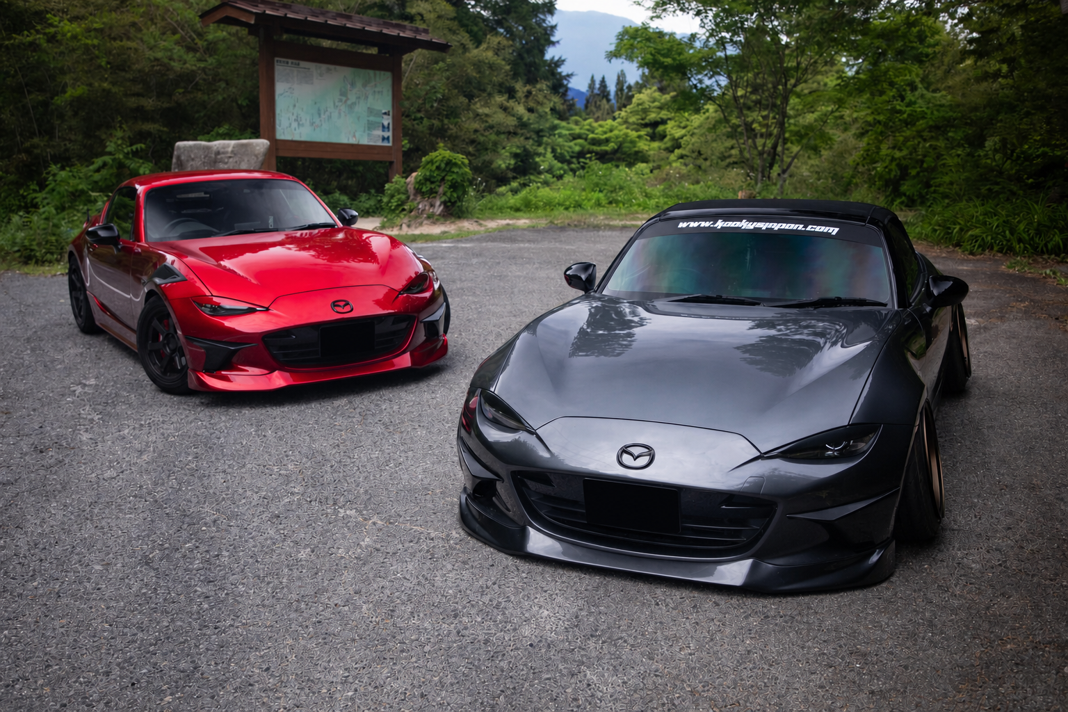 KooKys デモカー ND ROADSTER 2台